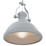 Ceiling Lamp Grey Round E27 281625