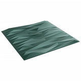 Wall Panels 12 pcs Green 50x50 cm XPS 3 m Stone 4100083
