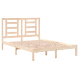 Bed Frame without Mattress 140x200 cm Solid Wood Pine 3104348