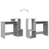 Desk with Drawer Grey Sonoma 106 x 41 x 88.5 cm Engineered Wood 869471