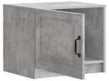 Bedside Cabinet 2 pcs Concrete Grey 43 x 34.5 x 47 cm 895722