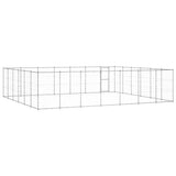 Outdoor Dog Kennel Galvanised Steel 50,82 m 3082330