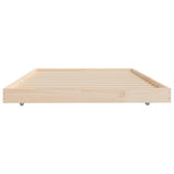 Bed Frame without Mattress 80x200 cm Solid Wood Pine 823499