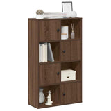 Bookcase Brown Oak 60x24x101.5 cm Engineered Wood 860397