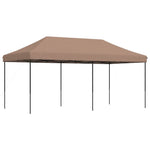 Foldable Party Tent Pop-Up Brown 580x292x315 cm 4004940