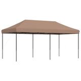 Foldable Party Tent Pop-Up Brown 580x292x315 cm 4004940