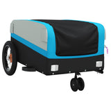 Bike Trailer Black and Blue 30 kg Iron 94058
