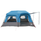 Instant Tent Blue 10-Person 185T Polyester with PU Coating 42017488