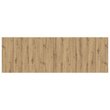 Headboard With Cabinet 3 pcs Artisan Oak Engineered Wood 3416054