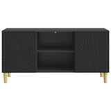 TV Cabinet 102 x 34.5 x 50 cm Black Engineered Wood 895156