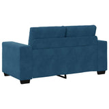 Sofa 3 pcs Blue Velvet 3324648