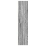 Highboard Grey Sonoma 50x42.5x185 cm Engineered Wood 3281460