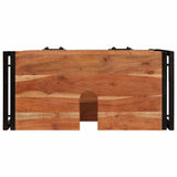 Vanity Cabinet Brown 71 x 33 x 58 cm Solid Acacia Wood 4102770