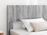 Bed Frame with Storage and Headboard Grey Sonoma 75 x 190 cm 3414352