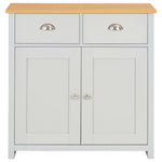 Sideboard Grey 79x35x81 cm 283742