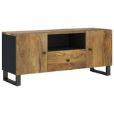 TV Cabinet 105x33.5x46 cm Solid Wood Mango&Engineered Wood 351961