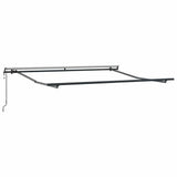 Automatic Retractable Awning Anthracite and White 300x250 cm 3310225