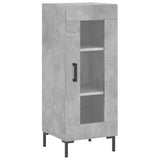Sideboard Concrete Grey 34.5x34x90 cm Engineered Wood 828800