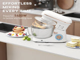 1300W Kitchen Stand Mixer, with Accessories - White T3398P344382