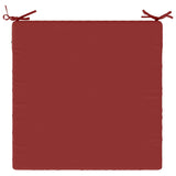 4-Piece Seat Cushions SOEST 4 pcs 100% Polyester Wine Red 944758
