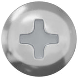 Wood Screws 10976 pcs Silver Steel 864525