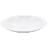 ZNTS Wash Basin 59.3x35.1x10.7 cm Mineral Cast/Marble Cast White 144069
