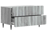 Bedside Cabinet Grey Sonoma 62 x 34.5 x 49.5 cm Engineered Wood 894321
