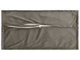 Cushion with Pillow HOUTEN 6 pcs Light Grey Velvet 933225