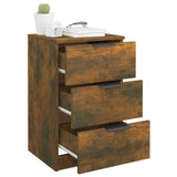 Bedside Cabinet Smoked Oak 40x36x65 cm 817051