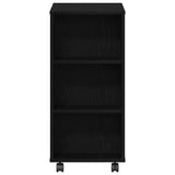 Storage Cabinet Black Oak 60 x 35 x 75 cm Engineered Wood 862671