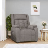 Recliner Chair Taupe Fabric 348116