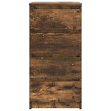 Sideboard Smoked Oak 37.5x35x76 cm Engineered Wood 861755