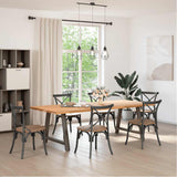 Dining Table Legs A-Shaped 2 pcs 100x cm Steel 4012867