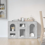 Sideboard Concrete Grey 100 x 35 x 59 cm Engineered Wood 891347