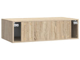 Wall-Mounted TV Cabinet 78.5 x 41 x 30 cm Sonoma Oak 898857