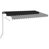 Manual Retractable Awning 400x350 cm Anthracite 3069179