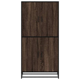 Highboard Brown Oak 68x35x139 cm Engineered Wood 3300834