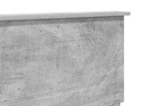 Headboard Concrete Grey Engineered wood 888323