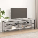 TV Cabinet Grey Sonoma 160x30x50 cm Engineered Wood 826752