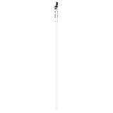 Sliding Door White and Black 93 x 202 cm 3332400