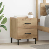 Bedside Cabinet Artisan Oak 40 x 35 x 47.5 cm Engineered Wood 882015