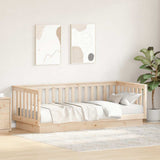 Day Bed without Mattress 90x200 cm Solid Wood Pine 868206