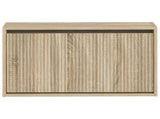Wall-Mounted Shoe Cabinet ARNHEM 71 x 17 x 43 cm Sonoma Oak 896627