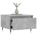 Coffee Tables 2 pcs Concrete Grey 50x46x35 cm Engineered Wood 830853