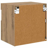 TV Wall Cabinets with LED 2 pcs Artisan Oak 40 x 30 x 40 cm 882974