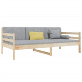 Day Bed without Mattress 90x190cm Solid Wood Pine 814639