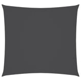 Sunshade Sail Oxford Fabric Square 7x7 m Anthracite 135088