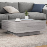 Coffee Table Grey Sonoma 80x80x31 cm Engineered Wood 836586