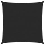 311715 Sunshade Sail 160 g/m Black 3,6x3,6 m HDPE