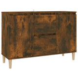 Sideboard Smoked Oak 103.5x35x70 cm Engineered Wood 815162